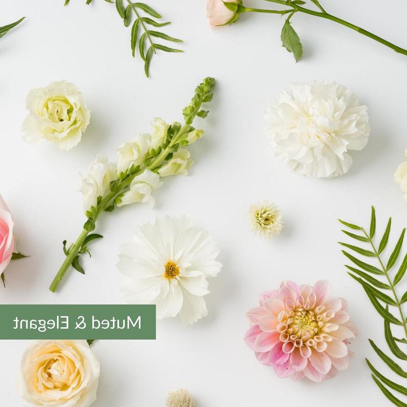 Muted & Elegant Flower Palette